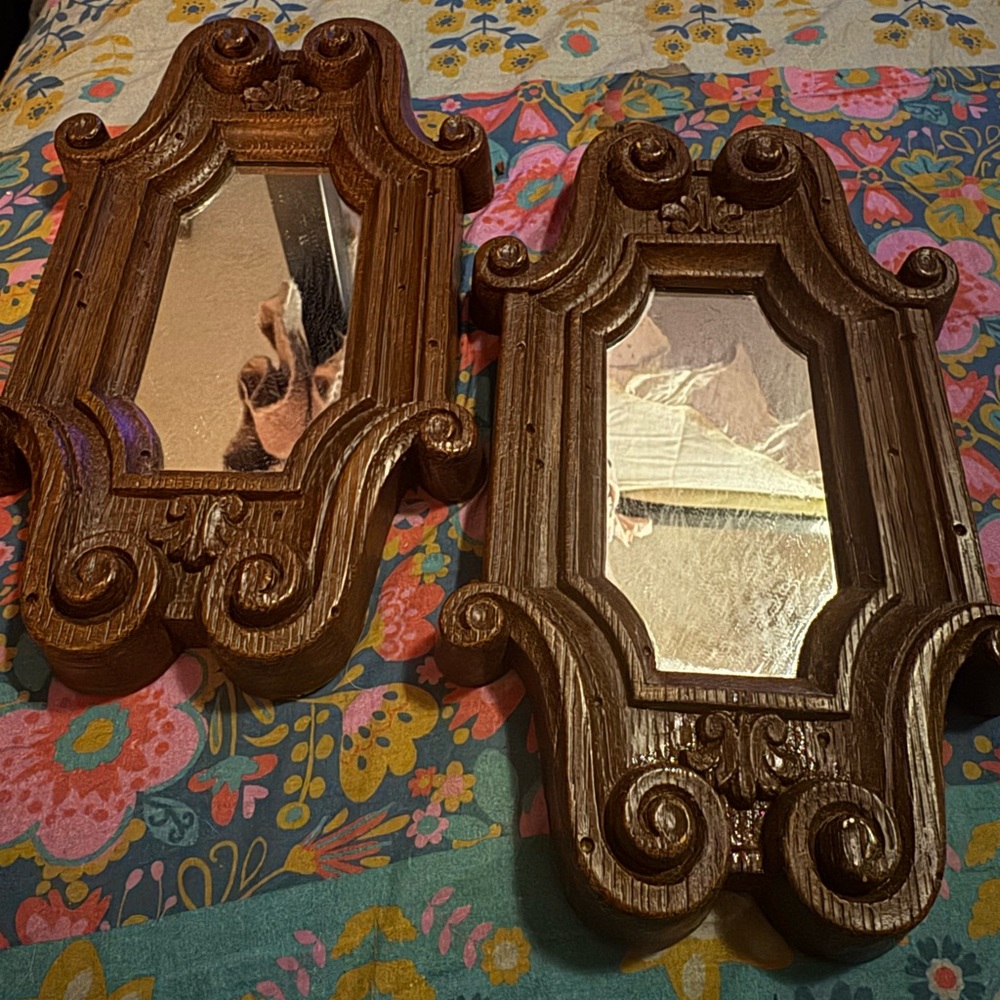 Vintage Brown Wall Mirrors